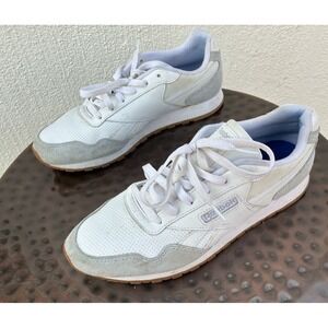Reebok Classic Womens Sz 9 M Shoes White Athletic Casual Sneakers Low CN4483